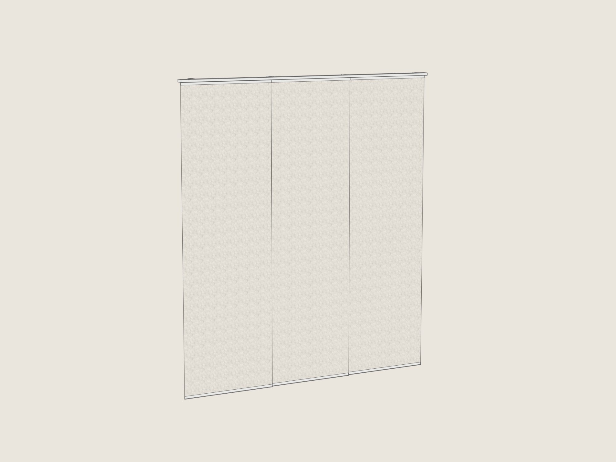 ZNM-023 Panel track curtain