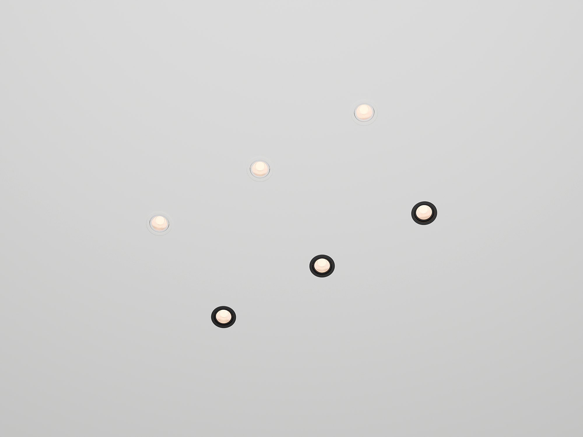 ZNM-040 Spot set Ø80 – tiltable + fixed