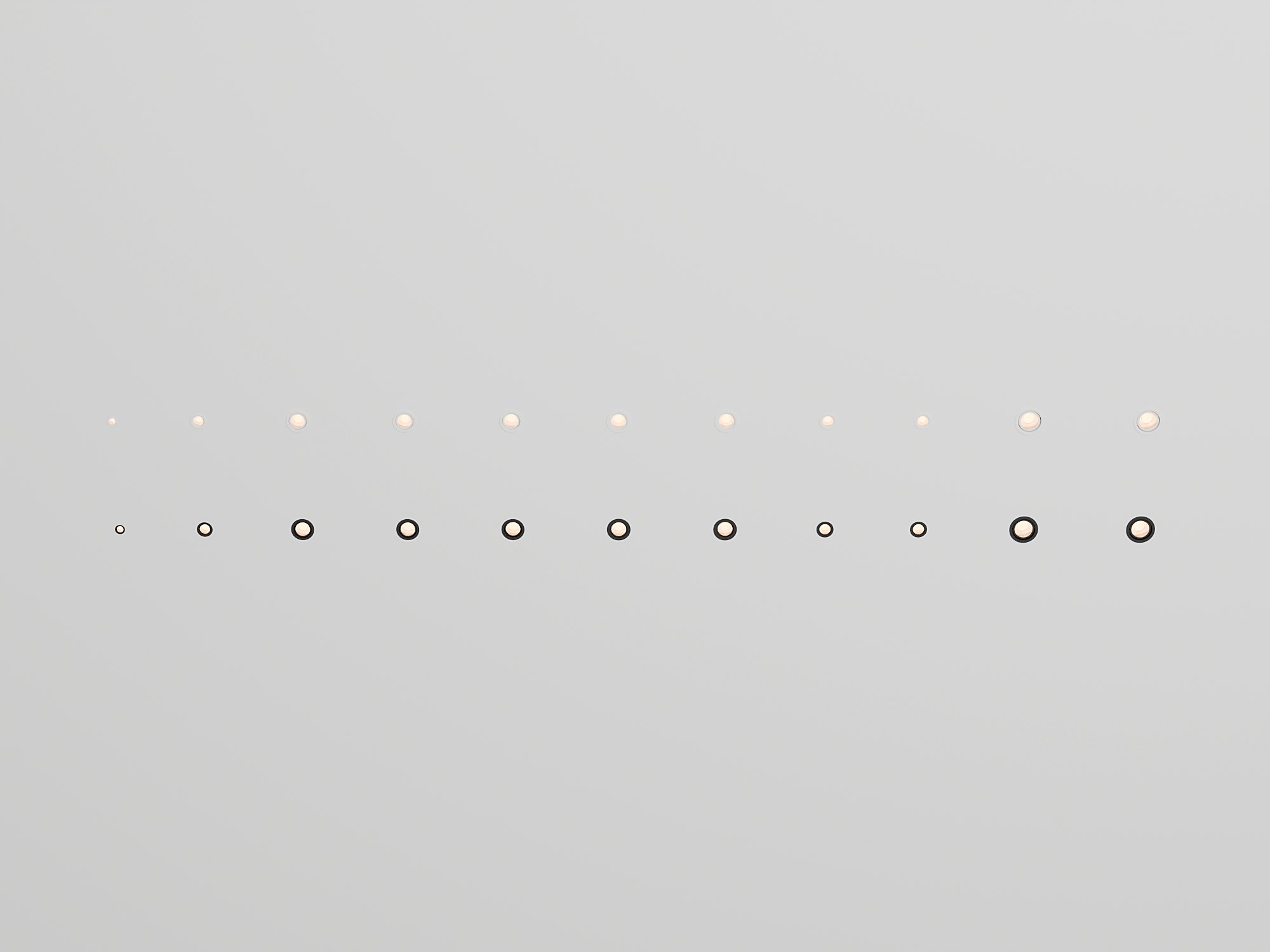 ZNM-042 Recessed spots – full package