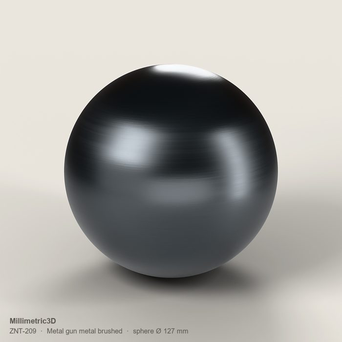 ZNT-209 Gun metal, brushed