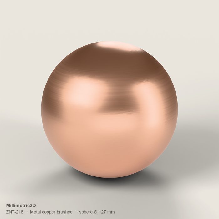 ZNT-218 Copper, brushed