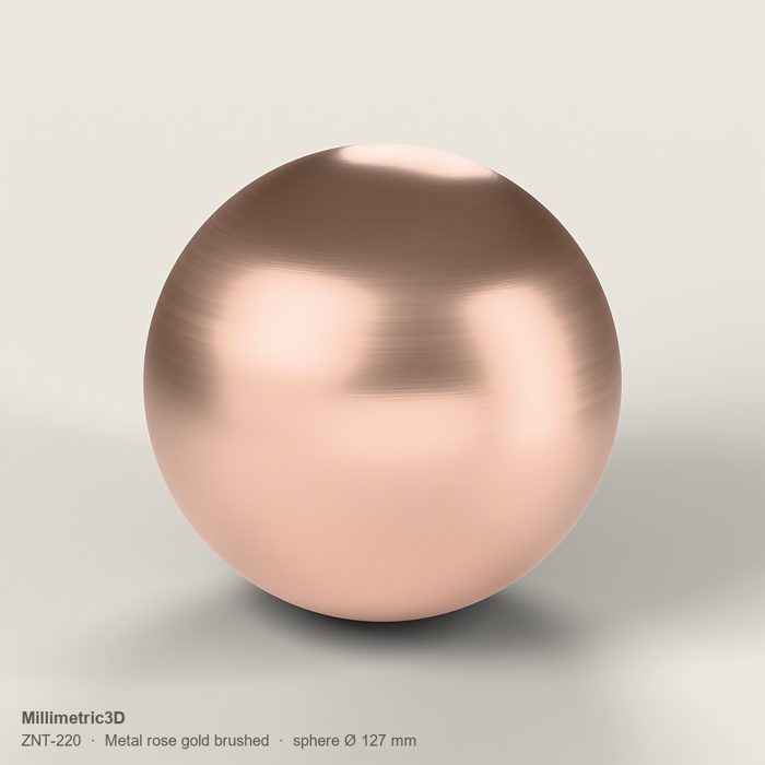ZNT-220 Rose gold, brushed